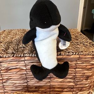 NWT VINTAGE TY BEANIE BABY WAVES